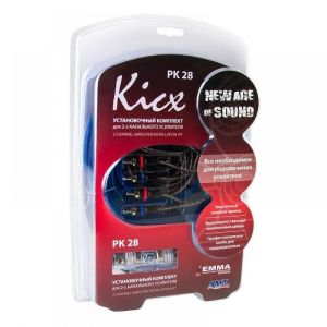 Установочный комплект Kicx PK-28 для 2-х канального усилителя 
