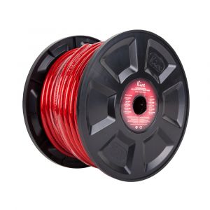 Силовой кабель гибкий медь 21мм2 Kicx PPC 430 красный/синий  