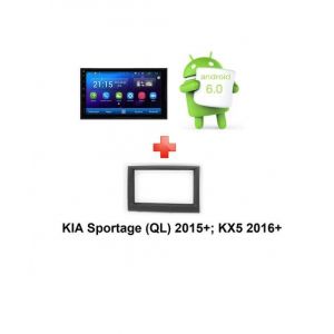 Штатное головное устройство Hardstone на KIA SPORTAGE (QL) 2015+; KX5 2016+